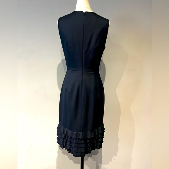 J.Crew Black Ruffle Dress - Picture 5 of 6